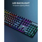 Aukey Kmg16 Mechanical Gaming Keyboard Blue Switches 104key 6-color Backlight 