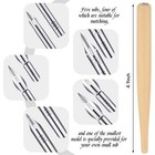 11 Pieces Comic Pen Nib Set G Ink Pen Nib Stainless Steel Drawing Calligraphy   
