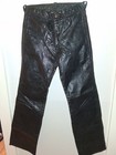 Mick Jagger Owned And Stage Worn Leather Pants Signed Coa Rolling Stones Read  