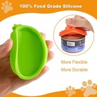 Small Cat Food Can Lids For 3 Oz   2 5 Oz  Food-grade Silicone Pet Food Covers 