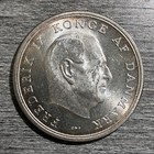Denmark 5 Kroner 1964 Silver Coin Wedding Of Princess Anne Marie