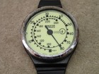 Uwatec Princeton Tectonics Vintage Compact Scuba Wrist Depth Gauge Swiss Rough