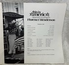 Vtg  Program From This Is America With Florence Henderson 1975 Evansville In