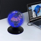 Led Globe Magnetic Levitation Floating Globe Light World Map Rotating Night Lamp