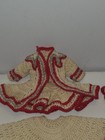 Vintage Crochet Barbie Doll Coat W Skirt