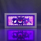Anime Pokmon Mewtwo Manga Gengar 3d Carving Night Shadow Light Box Decor Gifts