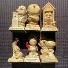 Vintage Lot Of 6 Russ   Wallace R w Berrie Figurines 1970 s Usa