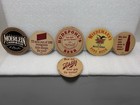 Vintage Beer Coasters Lot Schlitz Hudepohl Wiedemann Christian Moerlein Breweria