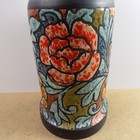 Nuove Forme Madras Italian Art Pottery Jar Ridged Alvino Bagni Italy Vgc