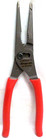 Snap On Ln47acf  9  Red Talon Grip Long Nose Slip Joint Pliers   New Usa Tools  