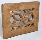 Antique Sand Stone Wall Window Jali Panel Original Old Fine Hand Carved