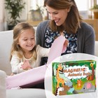 Toys For Toddlers  11 Magnetic Wooden Animals Train Set  Montessori Toys    