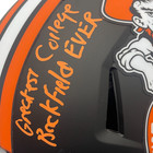 Barry Sanders Thurman Thomas Signed Pistol Pete Fs Helmet W  Ins Beckett Bas Coa