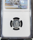 1943 Canada Silver 10 Cents 10c Sailing Ship Ngc Ms 64 Scarce Bu Coin
