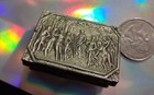 This Is An Antique Repouss   Pill Or Trinket Box And Snuff Vintage 