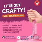 Hygloss Colored Craft Sand  3 Lb Bottle  Blue  Non-toxic  Silica-free