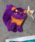New Neopets Purple Wocky Cat Kitten Mcdonalds Mini Promo Plush Stuffed Toy