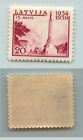 Latvia 1939 Sc 210 Mint Wmk Left   F1115
