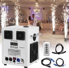 2pcs Large Cold Spark Machine 600w Dmx Stage Firework Machine 6 6-9 8ft Dj Light
