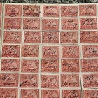Huge Lot Of 1899 United States 2c Documentary Revenue Fiscal Stamps On Pages