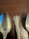 Reed   Barton Sterling Silver Spoons  Set Of 6  1900s 104 Grams  Monogramed