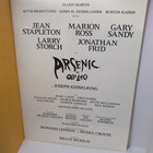 Arsenic And Old Lace Souvenir Program - Jean Stapleton 