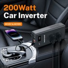 Car Power Inverter 12v To 110v 200w Converter Adapter Charger 40inchs Cable