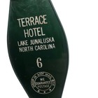 Vintage Terrace Hotel Room Key Green Key Fob Lake Junaluska N Carolina Room 6