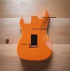 New Strat Body For Stratocaster Alder Gloss Capri Orange Guitar