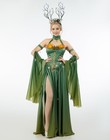 Women Medieval Costume Fairy Outfit Cosplay Costume Vintage Renaissance Dress