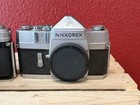 Nikon Nikkorex F Slr Camera Body   Nikkorex 35-2 Cameras Lot Of Two
