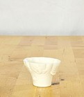 19th C  Qing Blanc De Chine Porcelain Rhinoceros Horn Libation Cup Antique