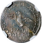 1792 H10c Half Disme - 1st Official U s  Coin - Ngc Ms63