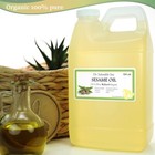64 Oz half Gallon Pure Sesame Oil Refined Organic Cold Pressed  