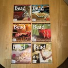Lot Of 6 Bead Trends Magazine Hand Crafted Jewelry Paperback Various Issues 2008