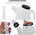 Oil Dispenser  8 Quart  Translucent  Bottle With Spout Cap  Automotive Oil Cont