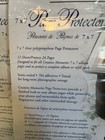 Lot Of 2 Creative Memories 7x7 Page Protectors Total Of 24 Sheets  2002