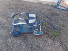 40 s 50 s Taylor Tot Turquoise Antique Vtg Stroller Baby Buggy Walker With Plate