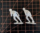 Lot Of 2 Vintage 1970 s Louis Marx Toys German Soldiers With Pistol