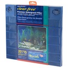 Penn-plax Undergravel Aquarium Filter For 15-20  high  15 -20 Gallons  Blue 