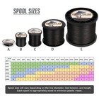 Hercules 8 Strands 100m 300m 500m 1000m Black Pe Braided Fishing Line 10lb-300lb