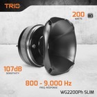 Prv Audio 2  Exit Midrange Compression Driver   Horn Wg2200ph Slim 200 Watts 8 