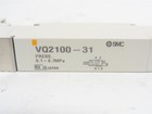 252626 New-no Box  Smc Vq2100-31 Solenoid Air Valve  0 1-0 7mpa  110vac