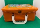 Pebbles And Bamm-bamm Vinyl Lunchbox With Thermos 1971 Aladdin Hanna-barbera