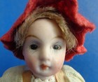 2 Antique 5  Bisque Head German Dolls