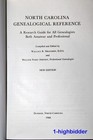 Second New Edition North Carolina Genealogical Reference For All Genealogists
