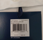 New Ralph Lauren Organic Cotton Sateen Border Euro Sham White Parchment Rtl  185