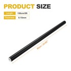 4d Carbon Fiber Vinyl Wrap 23 62  X 5ft Self-adhesive With Scraper Black