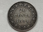 1894 Newfoundland 20 Cents Silver 