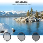 Neewer 67mm Lens Filter Accessory Kit For Canon Rebel T5i T4i Eos 700d 650d 600d